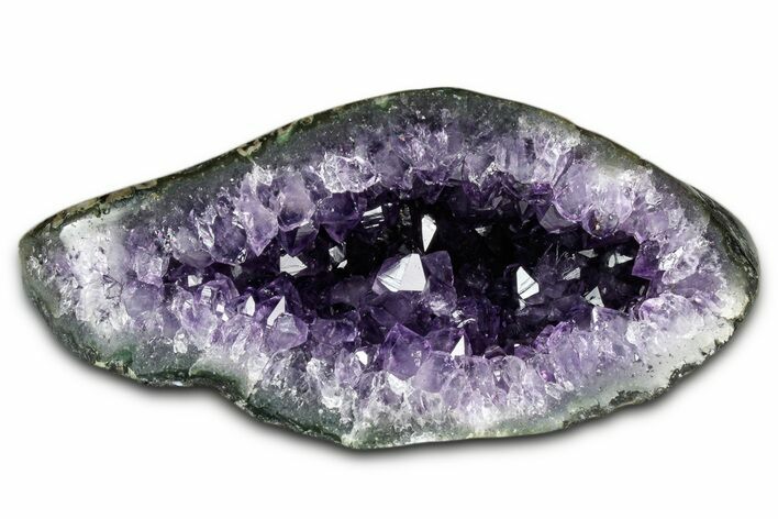 Sparkly Deep-Purple Amethyst Geode - Uruguay #345941